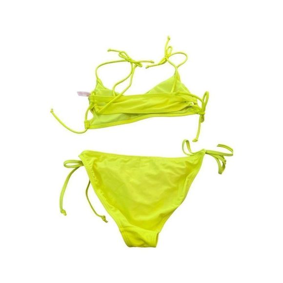 $ No Boundaries Size Small Yellow Bathing Suit (3-5) Top and Bottom - Picture 2 of 4